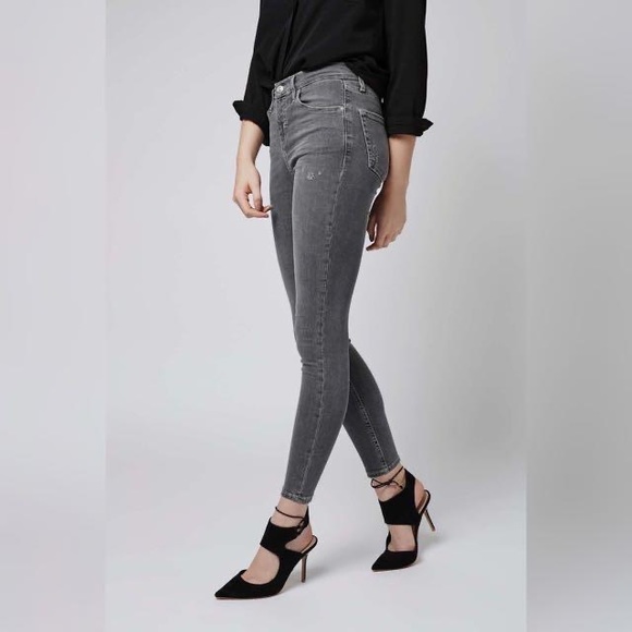 High Waisted Motto Jeans - Picture 1 of 4